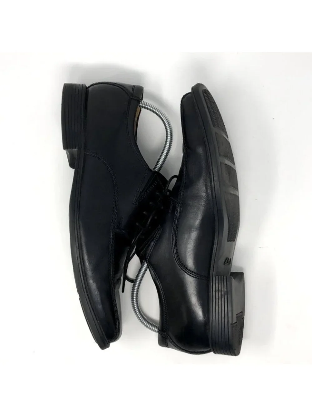 Clarks Shoes Mens 9.5M Black Tilden Walk Oxford Leather Dress Formal Comfort